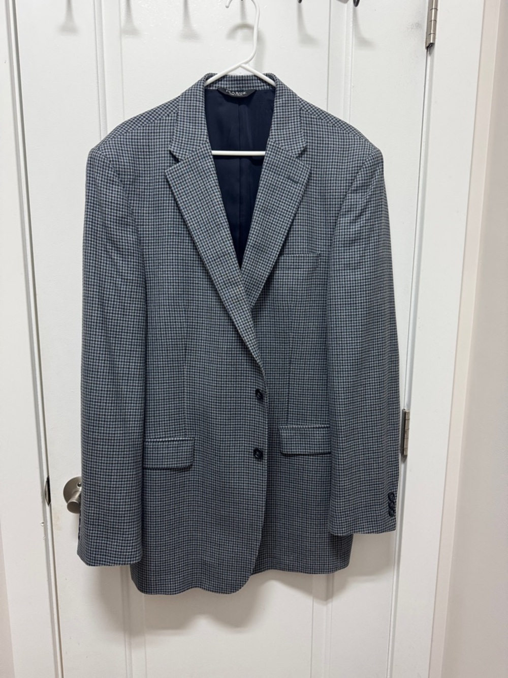 Jos. A. Bank Men’s Gray Houndstooth Sport Coat Blazer